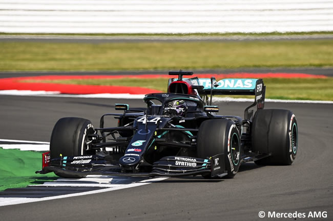 Lewis Hamilton - Mercedes - 70º GP Aniversario