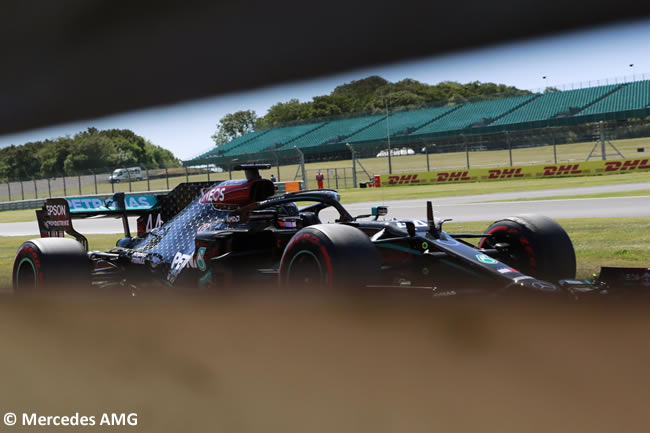 Lewis Hamilton - Mercedes - Entrenamientos - 70º GP Aniversario