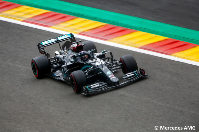 Lewis Hamilton - Mercedes - Entrenamientos Libres - GP Bélgica 2020