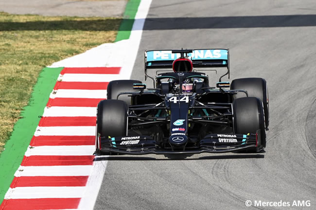 Lewis Hamilton - Mercedes - Entrenamientos Libres - GP España