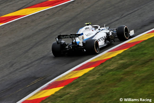 Nicholas Latifi - Williams - Carrera- GP Bélgica 2020