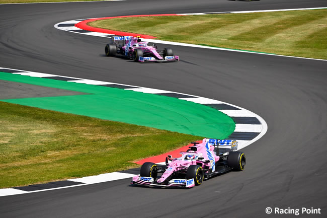 Nico Hulkenberg - Lance Stroll - Racing Point - 70º GP Aniversario