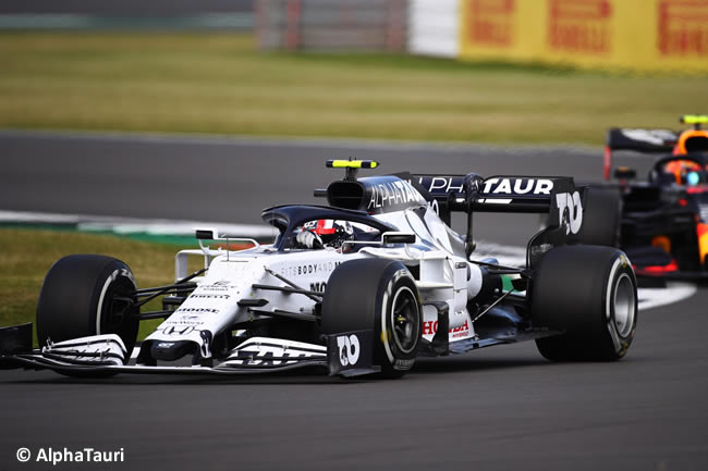 Pierre Gasly - AlphaTauri - Carrera - GP de Gran Bretaña - Silverstone 2020