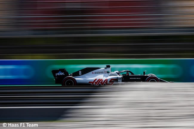 Romain Grosjean - Haas - Entrenamientos Libres - GP España