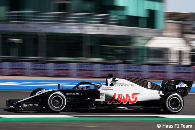 Romain Grosjean - Haas - 70º GP Aniversario