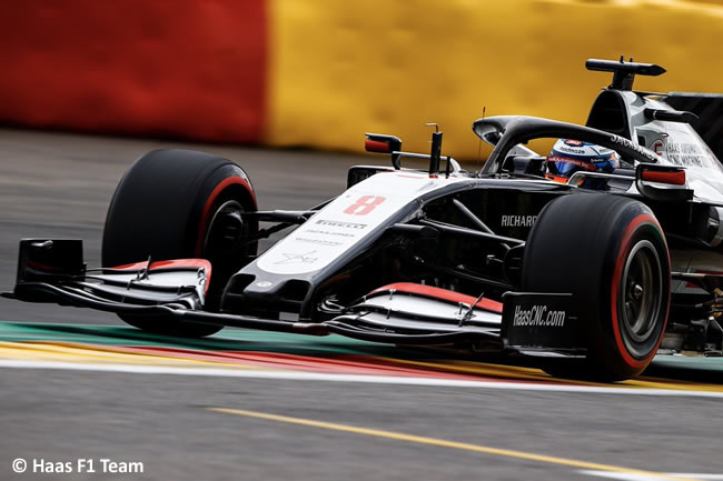 Romain Grosjean - Haas - Clasificación - GP Bélgica 2020