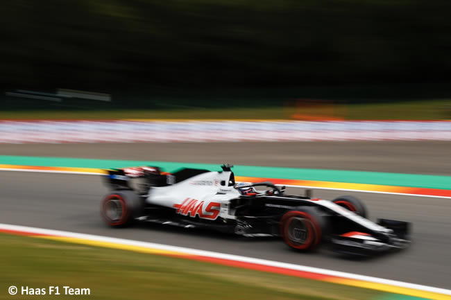 Romain Grosjean - Haas - Entrenamientos Libres - GP Bélgica 2020