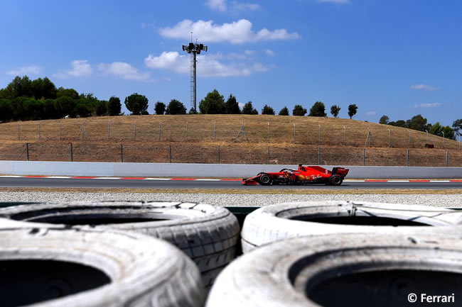 Sebastian Vettel - Scuderia Ferrari - Clasificación - GP España