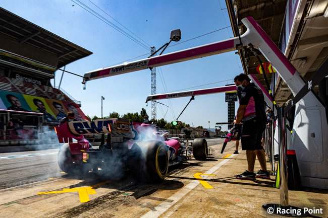 Sergio Pérez - Racing Point - Clasificación - GP España