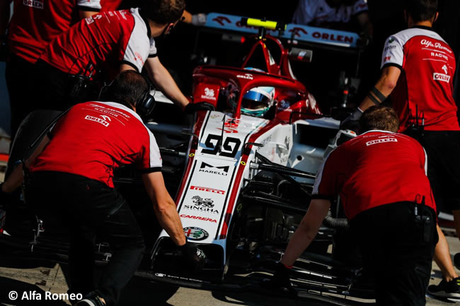 Antonio Giovinazzi - Alfa Romeo -Entrenamientos Libres GP de Italia - Monza - 2020