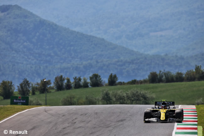 Esteban Ocon - Renault - Entrenamientos - Gran Premio Toscana - Mugello - 2020