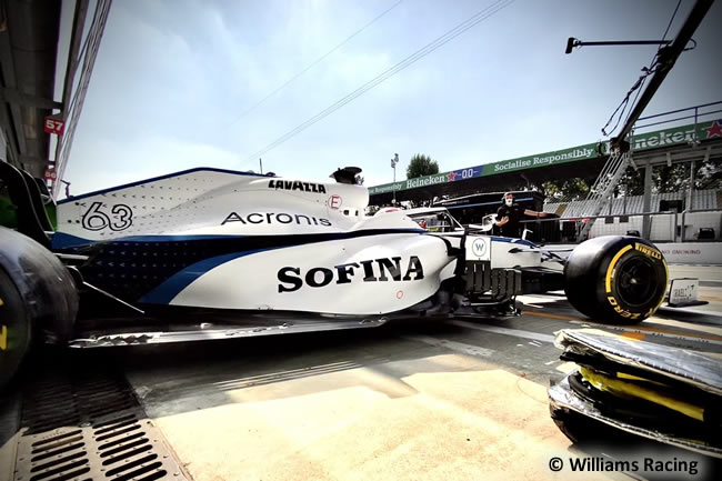 George Russell - Williams - Entrenamientos Libres GP de Italia - Monza - 2020