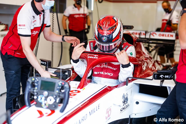 Kimi Raikkonen - Alfa Romeo - Entrenamientos - Gran Premio Toscana - Mugello - 2020