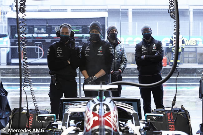 Mercedes - Entrenamientos GP de Eifel (Alemania) 2020