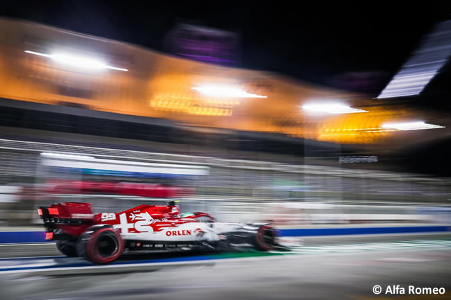 Antonio Giovinazzi - Alfa Romeo -Clasificación - Gran Premio Bahréin - 2020