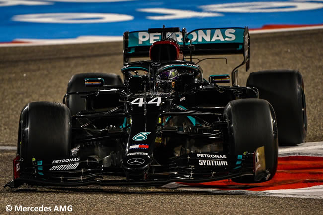Lewis Hamilton - Mercedes - Entrenamientos Libres - Gran Premio Bahréin - 2020
