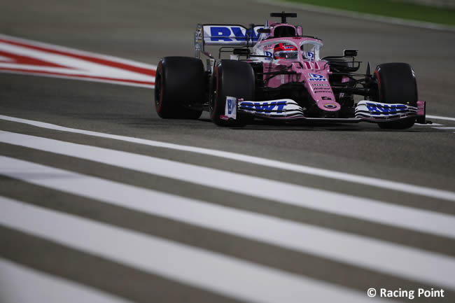 Sergio Pérez - Racing Point - Gran Premio Bahréin - 2020