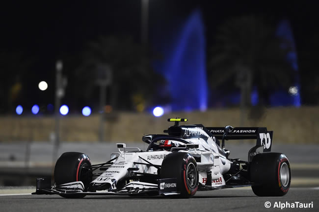 Daniil Kvyat - AlphaTauri- Entrenamientos Libres - Gran Premio Sakhir - 2020