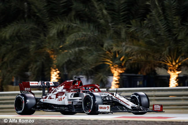 Kimi Raikkonen - Alfa Romeo - Entrenamientos Libres - Gran Premio Sakhir - 2020