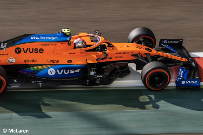 Lando Norris - McLaren - Clasificación - Gran Premio Abu Dhabi - 2020