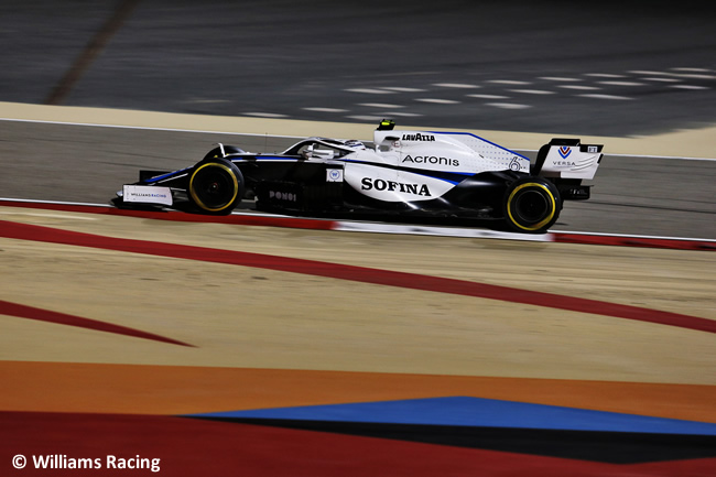 Nichilas Latifi - Williams - Entrenamientos Libres - Gran Premio Sakhir - 2020