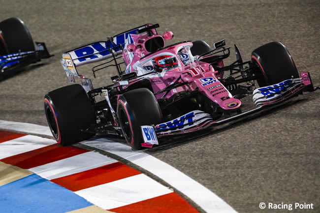 Sergio Pérez - Racing Point - Entrenamientos Libres - Gran Premio Sakhir - 2020