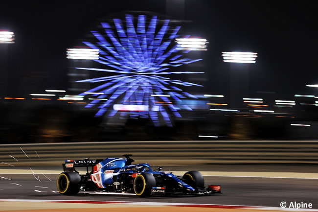 Fernando Alonso - Alpine - Clasificación - GP Bahréin 2021