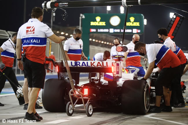 Haas - Entrenamientos- GP Bahréin 2021