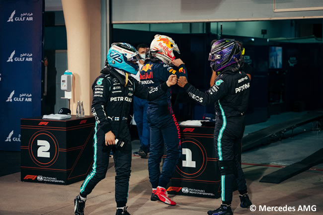 Lewis Hamilton - Mercedes - Clasificación - GP Bahréin 2021