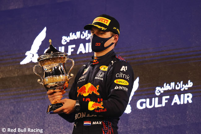 Max Verstappen - Red Bull Racing - Carrera - GP Bahréin 2021