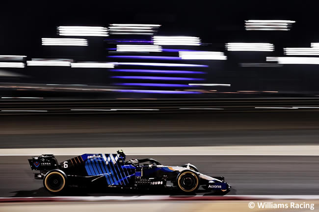 Nicholas Latifi - Entrenamientos- GP Bahréin 2021