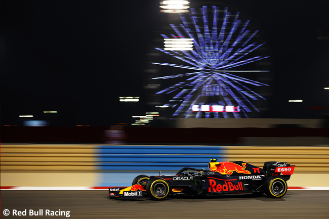 Sergio Pérez - Red Bull Racing - GP Bahréin 2021 - Entrenamientos