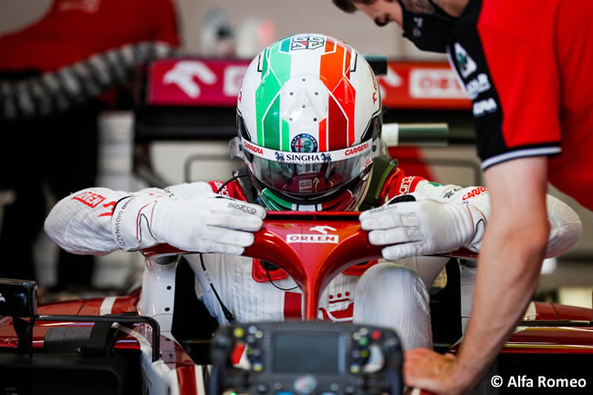 Antonio Giovinazzi - Alfa Romeo - Entrenamientos Libres 2 - FP2 - GP España Barcelona - Montmeló 2021