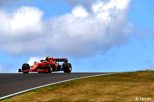 Carlos Sainz - Ferrari - Clasificación - GP Portugal 2021