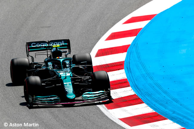 Sebastian Vettel - Aston Martin - Entrenamientos Libres 2 - FP2 - GP España Barcelona - Montmeló 2021