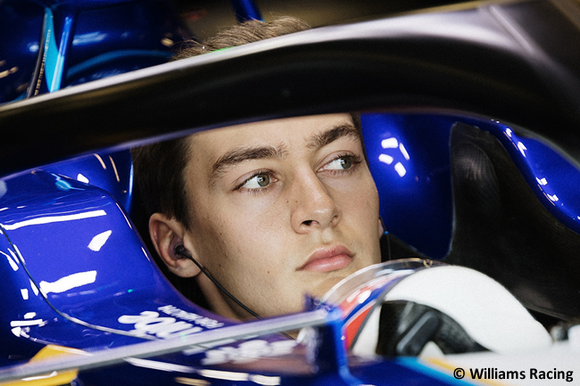 George Russell - Williams - Entrenamientos Libres - GP Azerbaiyán 2021