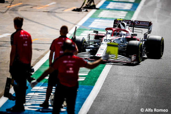 Antonio Giovinazzi - Alfa Romeo - Clasificación - GP Gran Bretaña 2021