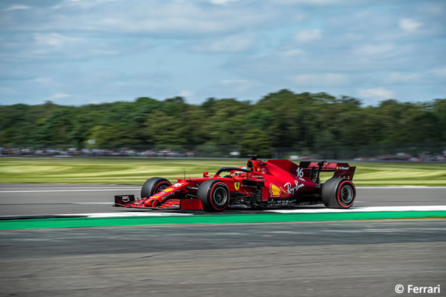 Charles Leclerc - Ferrari - Clasificación - GP Gran Bretaña 2021