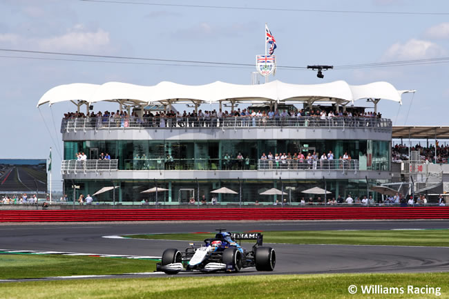 George Russell - Williams - Clasificación - GP Gran Bretaña 2021