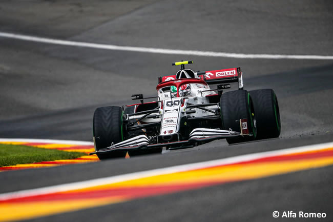 Antonio Giovinazzi - Alfa Romeo - Clasificación - Gp Bélgica 2021