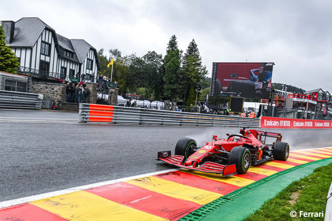 Charles Leclerc - Ferrari - Clasificación - Gp Bélgica 2021