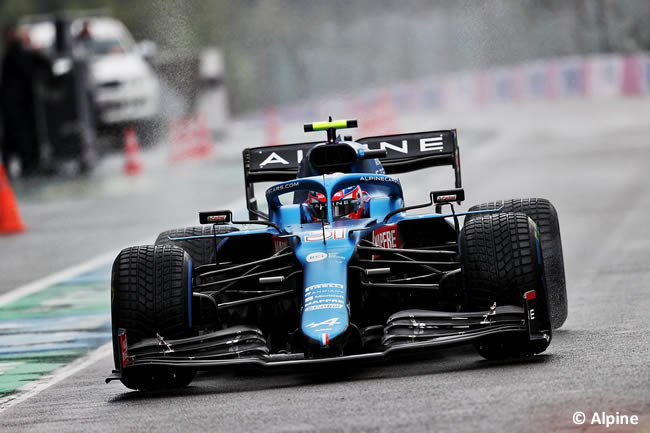 Esteban Ocon - Alpine - Clasificación - Gp Bélgica 2021