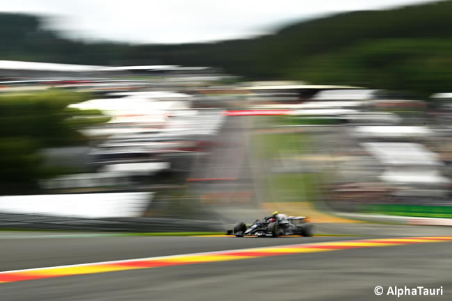 Pierre Gasly - AlphaTauri - Entrenamientos Libres - Gp Bélgica 2021