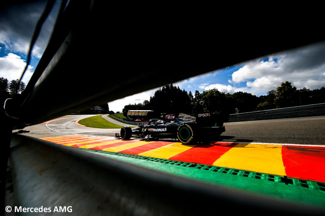 Valterri Bottas - Mercedes - Entrenamientos Libres - Gp Bélgica 2021