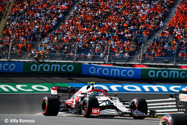 Antonio Giovinazzi - Alfa Romeo- Clasificación - GP Países Bajos 2021