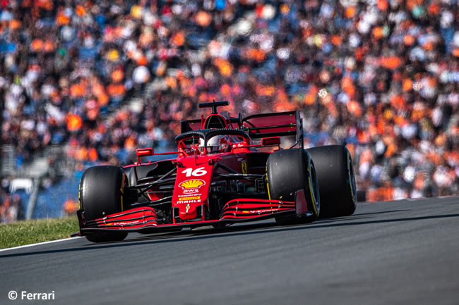 Charles Leclerc - Ferrari - Clasificación - GP Países Bajos 2021