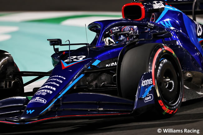 Alex Albon - Williams - Carrera - GP Arabia Saudí 2022