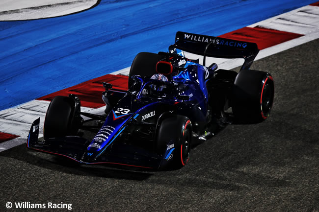 Alex Albon - Williams - Clasificación - GP Bahréin 2022
