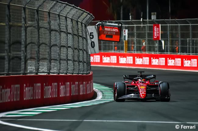 Charles Leclerc - Ferrari - Clasificación - GP Arabia Saudí 2022