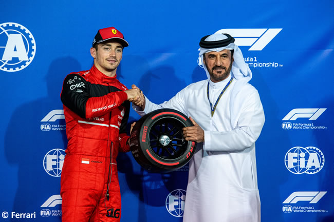 Charles Leclerc - Ferrari - Clasificación - GP Bahréin 2022